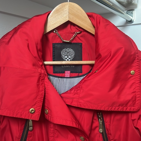 Vince Camuto Antok Jacket Red Size M - Picture 3 of 11